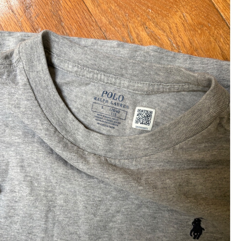 Polo Ralph Lauren Boys Size 5 Lot Jeans Seersucker Shirt T-Shirt Quarter Zip - Picture 6 of 11